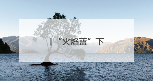 “火焰蓝”下的巾帼守护者