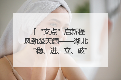 “支点”启新程 风劲楚天阔——湖北“稳、进、立、破”谱写“荆”彩篇章