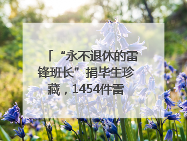“永不退休的雷锋班长”捐毕生珍藏，1454件雷锋史料落户枣庄