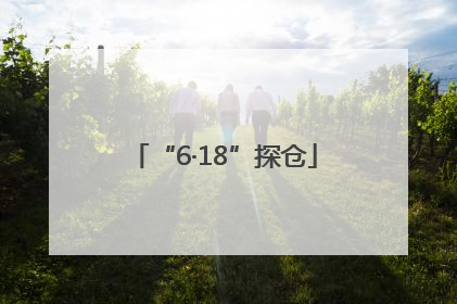“6·18”探仓