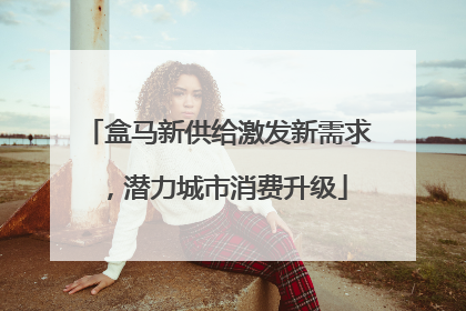盒马新供给激发新需求，潜力城市消费升级