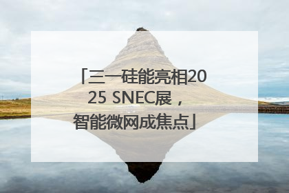 三一硅能亮相2025 SNEC展，智能微网成焦点