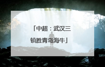 中超：武汉三镇胜青岛海牛