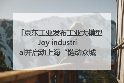 京东工业发布工业大模型Joy industrial并启动上海“链动众城 万亿降本”计划
