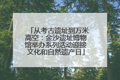 从考古遗址到万米高空：金沙遗址博物馆举办系列活动迎接文化和自然遗产日