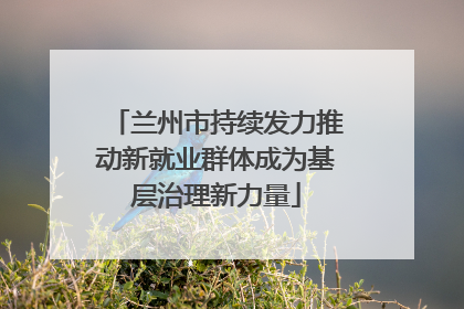 兰州市持续发力推动新就业群体成为基层治理新力量