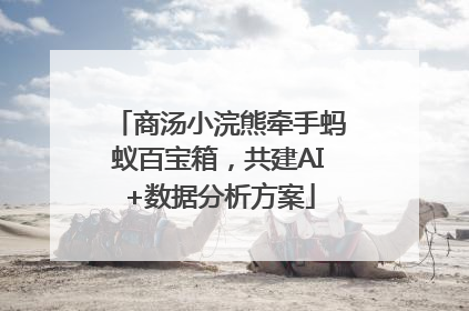 商汤小浣熊牵手蚂蚁百宝箱，共建AI+数据分析方案