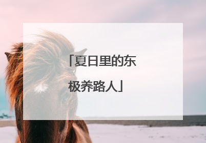 夏日里的东极养路人