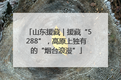 山东援藏｜援藏“5288”，高原上独有的“烟台浪漫”