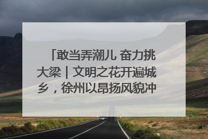 敢当弄潮儿 奋力挑大梁｜文明之花开遍城乡，徐州以昂扬风貌冲刺“万亿之城”