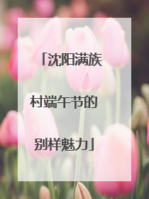 沈阳满族村端午节的别样魅力