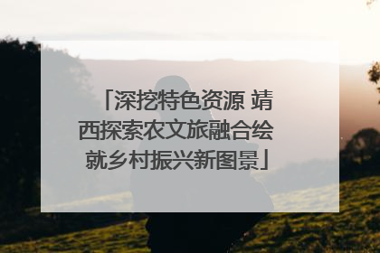 深挖特色资源 靖西探索农文旅融合绘就乡村振兴新图景