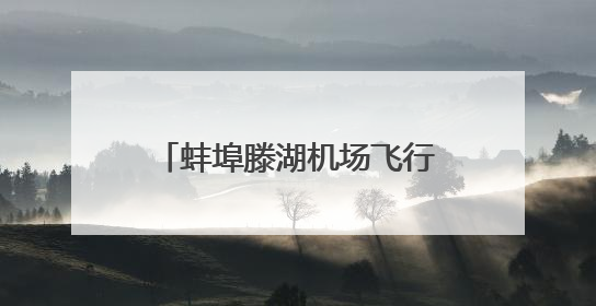 蚌埠滕湖机场飞行区预验收顺利完成