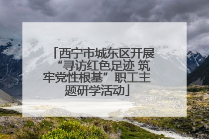 西宁市城东区开展“寻访红色足迹 筑牢党性根基”职工主题研学活动