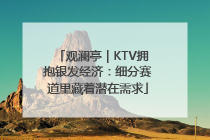 观澜亭｜KTV拥抱银发经济：细分赛道里藏着潜在需求