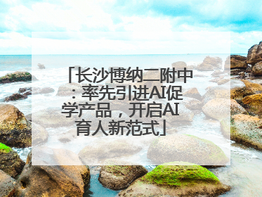 长沙博纳二附中：率先引进AI促学产品，开启AI育人新范式