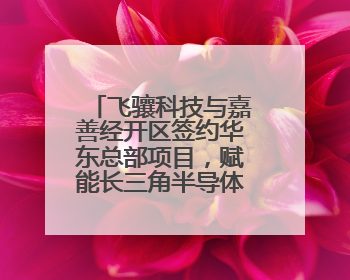 飞骧科技与嘉善经开区签约华东总部项目，赋能长三角半导体发展