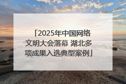 2025年中国网络文明大会落幕 湖北多项成果入选典型案例